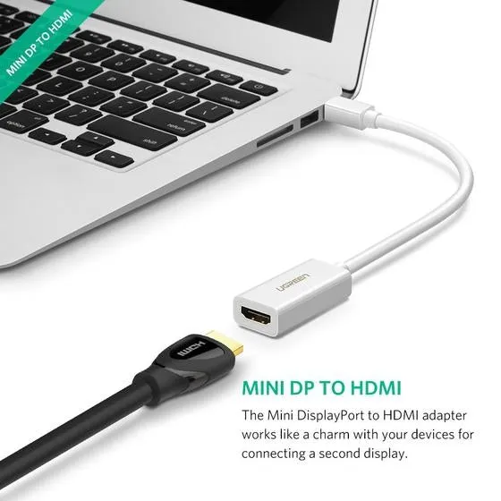 10461 Mini DP to HDMI Adapter | Black