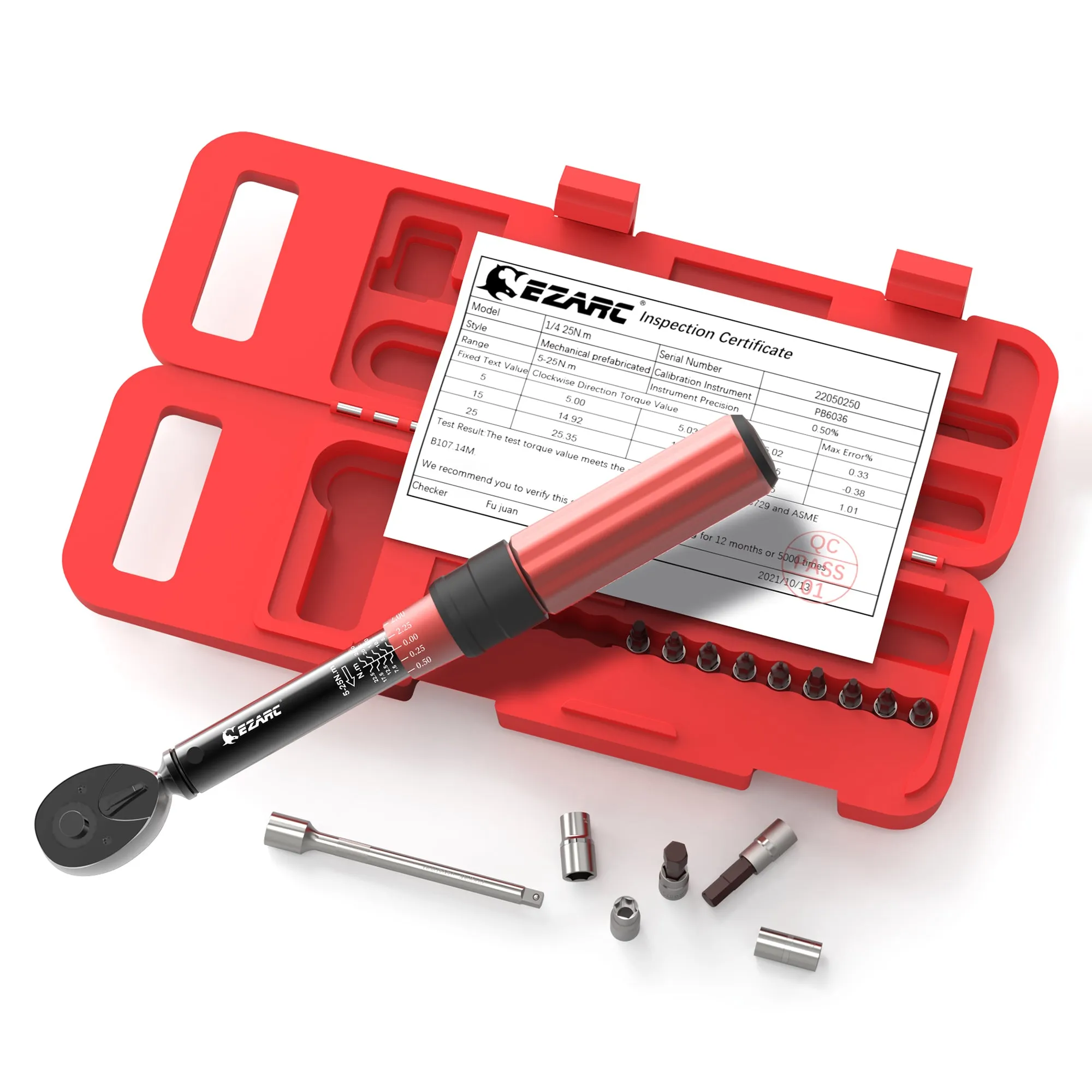 16-Piece Precision Torque Wrench Set