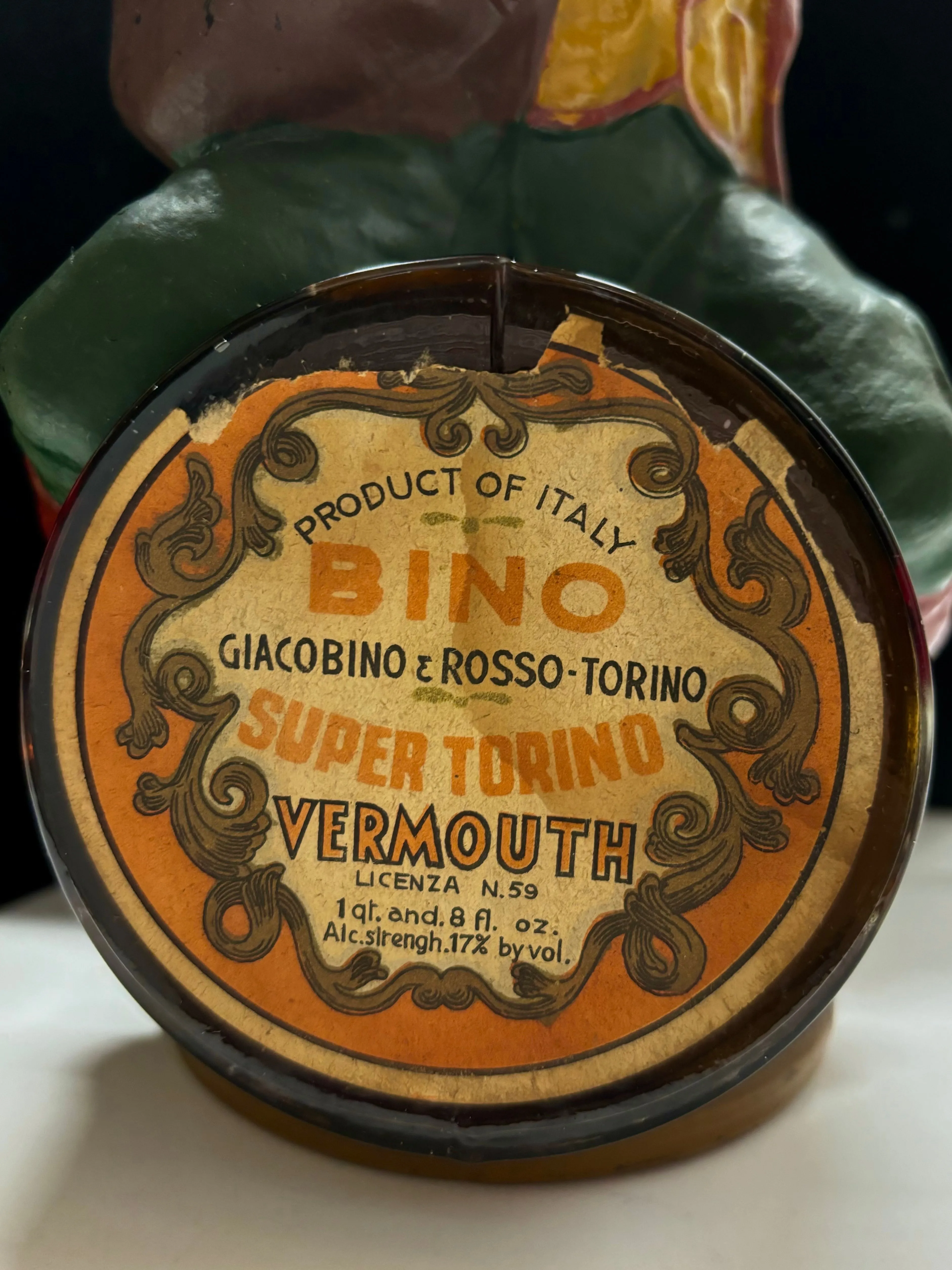 1930 Barrel Vermouth Holder Sherry Lehmann Estate's Collection - $10K APR w/ CoA!