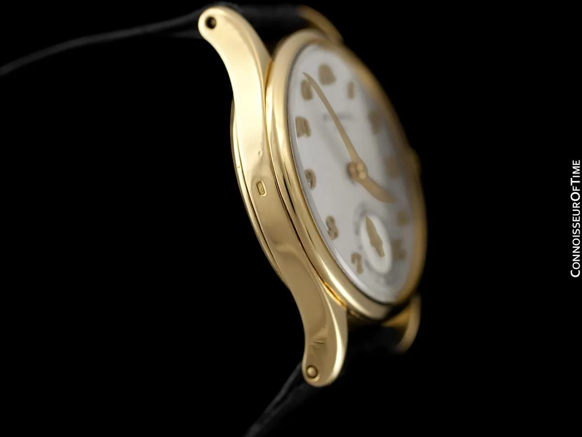 1950 Patek Philippe Vintage Calatrava Ref. 2418 Mens Watch, 18K Gold - Rare Breguet Dial