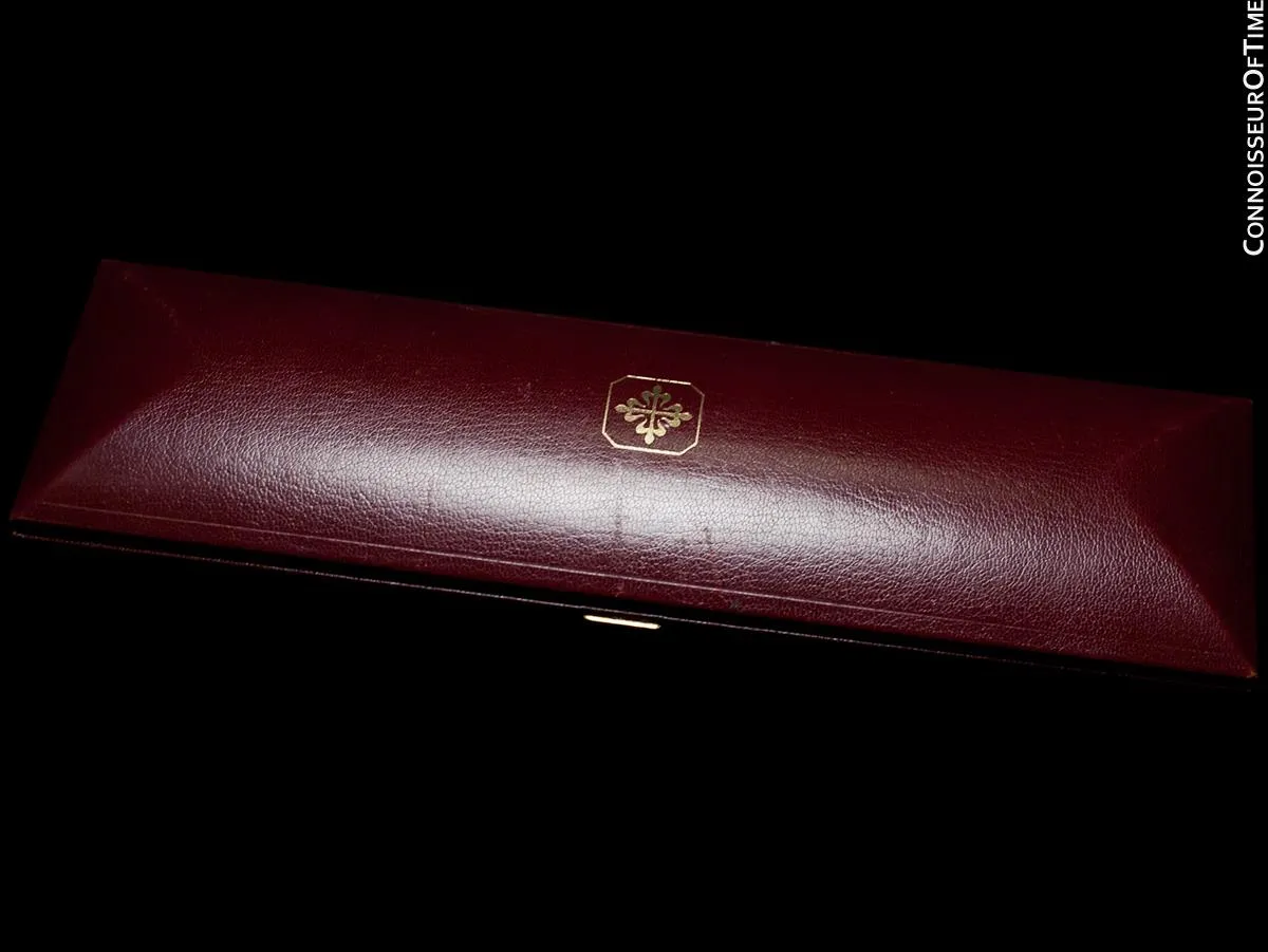 1950 Patek Philippe Vintage Calatrava Ref. 2418 Mens Watch, 18K Gold - Rare Breguet Dial