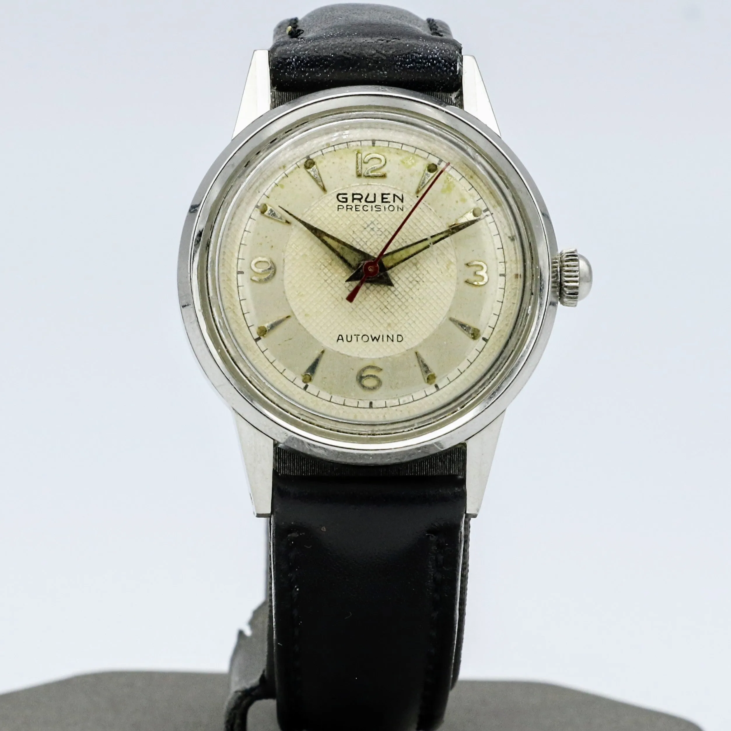 1954 GRUEN Precision Autowind Wristwatch Bumper Swiss Caliber 462ss 17J Watch