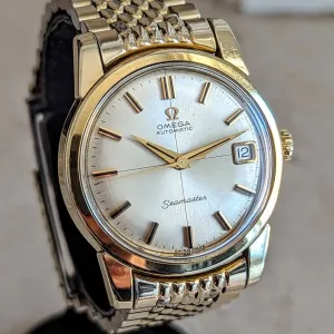 1965 OMEGA Seamaster Automatic Wristwatch Ref. 166.009 Orig. Bracelet Vintage Watch