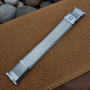 19mm 18mm Stainless Steel JB Champion NASA Coil-Type Unused Vintage Watch Band