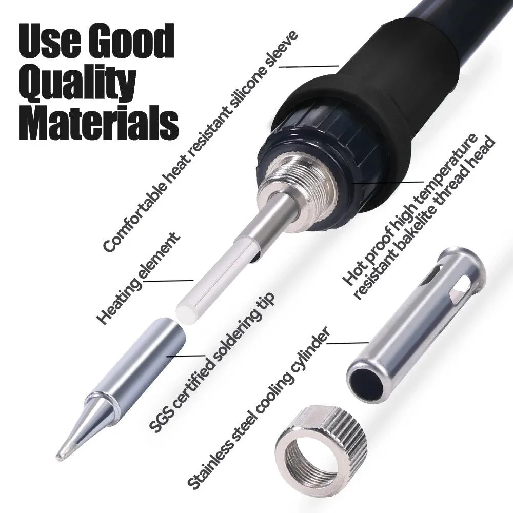 2-in-1 Precision Hot Air Gun & Soldering Station
