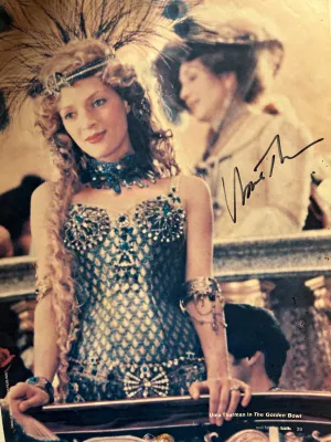 2000 Urma Thurman Signed "The Golden Bowl" Film Promotion - $1K APR w/ CoA!
