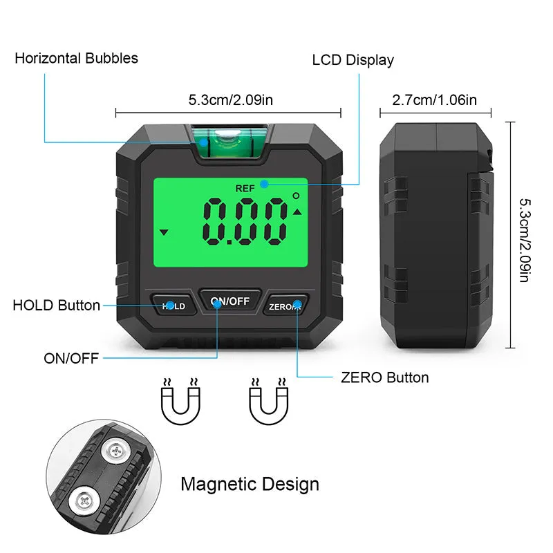 3-In-1 Digital Inclinometer Angle Finder Gauge49% OFF
