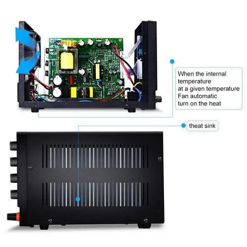 30V 6A DC Bench Power Supply | Precision Variable | 4 Digital Adjustable Lab Test | AU