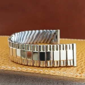 5/8" Bretton 12K Gold-Filled Monogram Classic 1940s Unused Vintage Watch Band