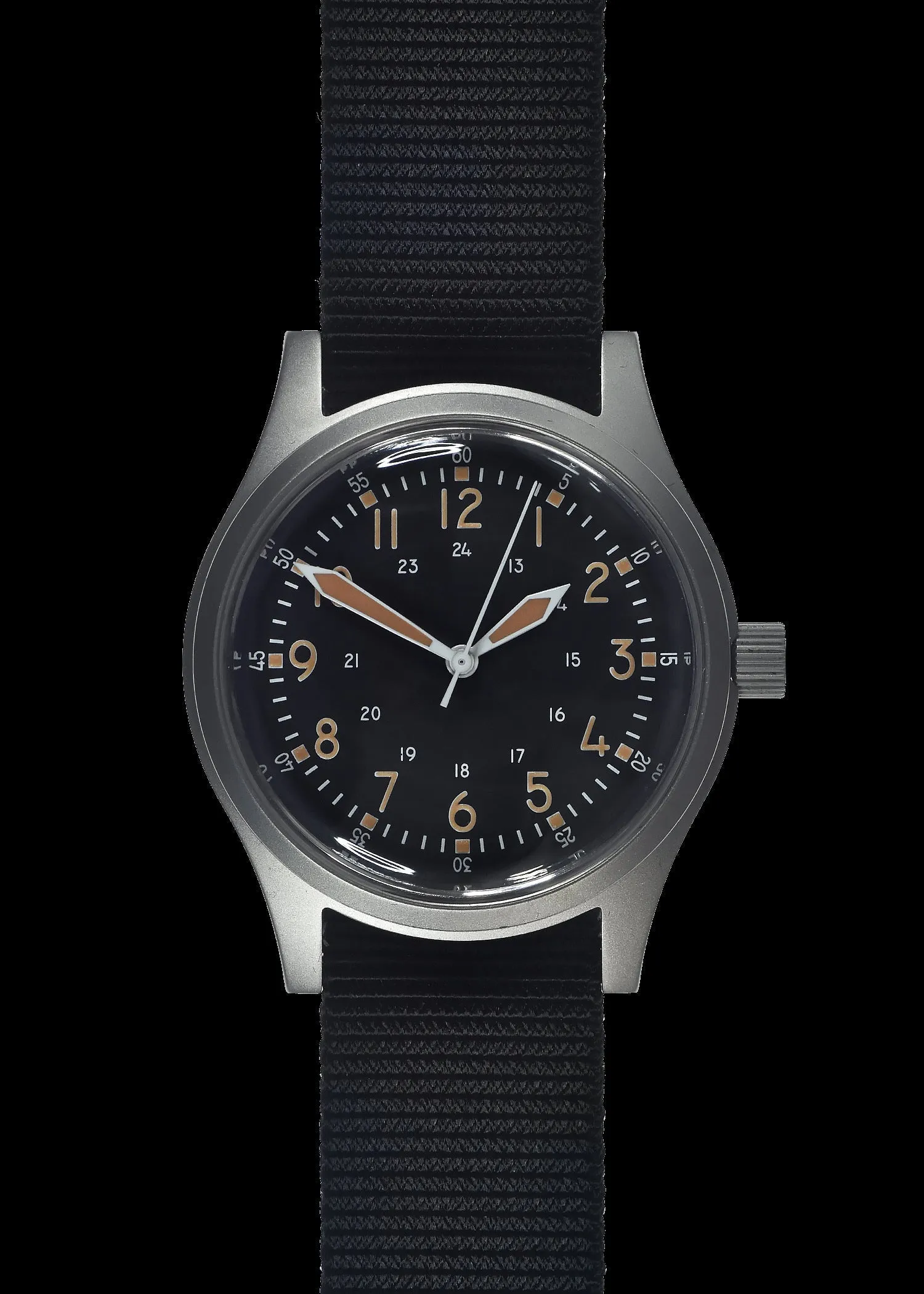 A-17 U.S 1950s Korean War Pattern Military Watch with Plexiglass/Acrylic Crystal (Automatic)