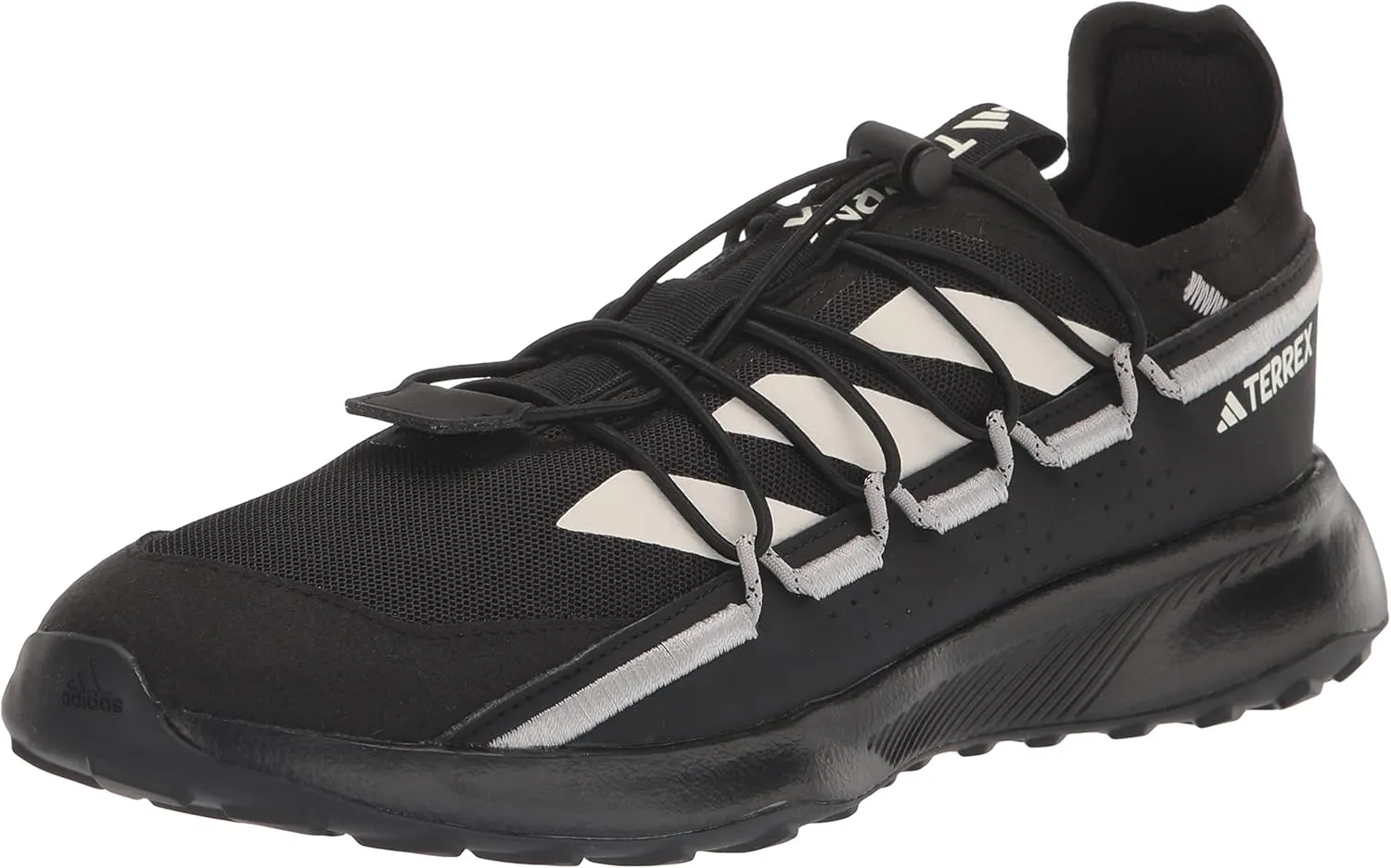 adidas Men's Terrex Voyager 21 Walking Shoe, Black/Chalk White/Grey, 9