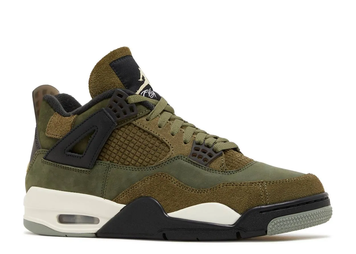 Air Jordan 4 Craft 'Medium Olive'