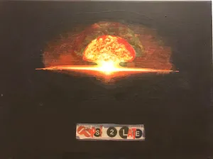 AL DÍAZ "Oops" Mixed Media on Canvas, 2020 - $6K Appraisal Value!