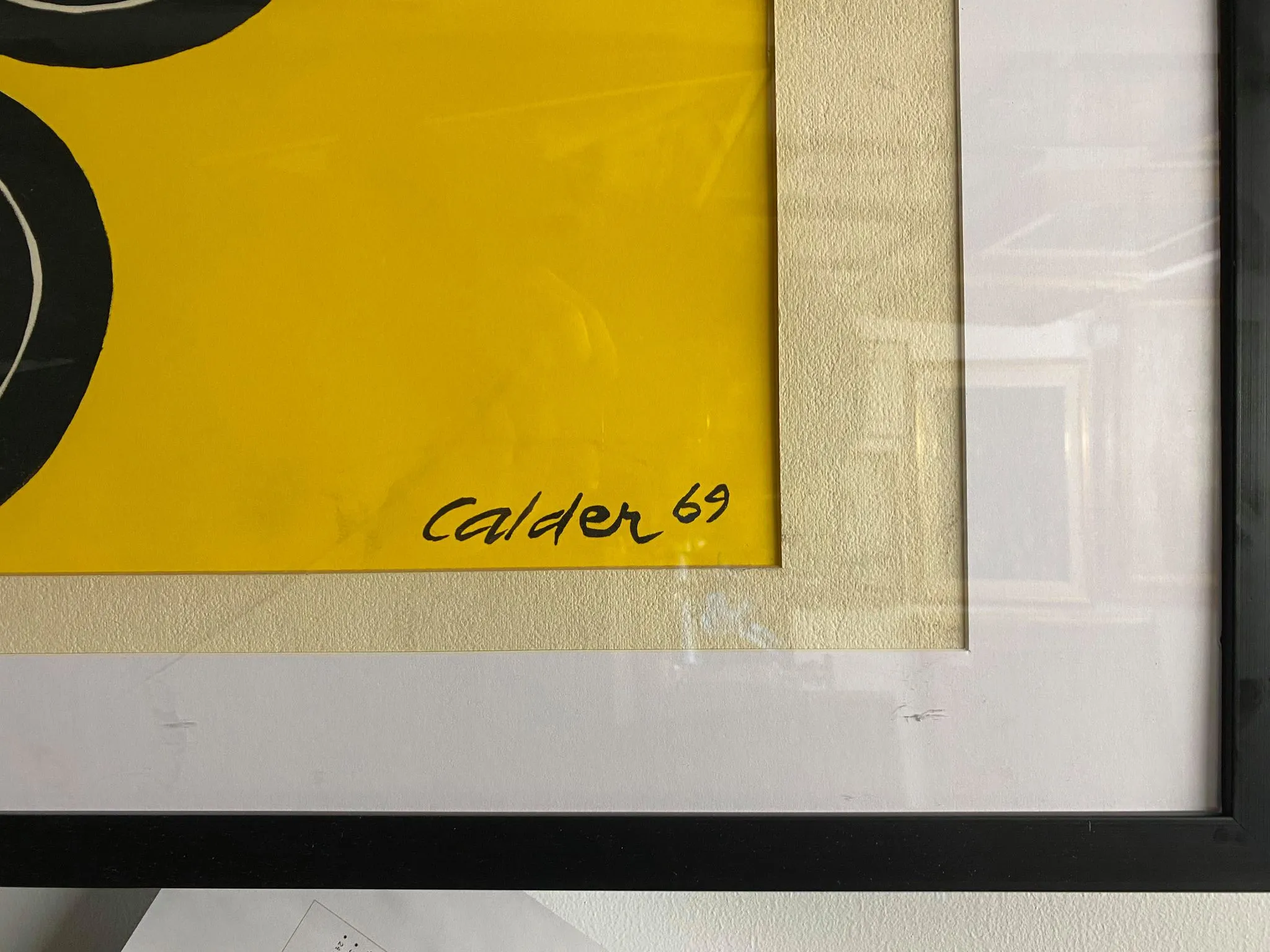 Alexander Calder "Autumn Harvest" Signed 1969 Color Lithograph -$10K APR W/CoA!