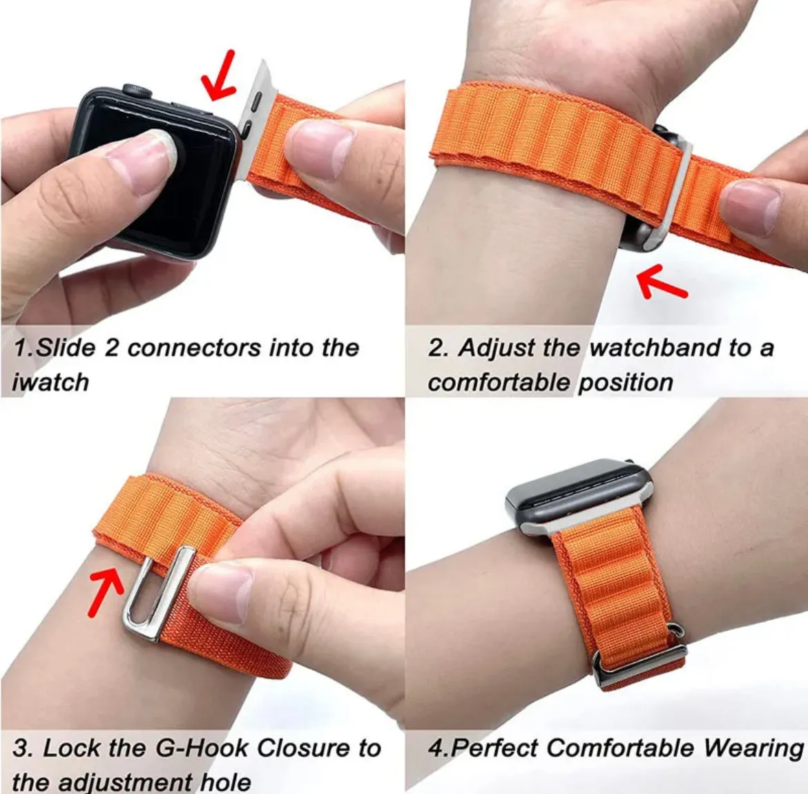 ALPINE LOOP STRAPS FOR 42/44/45/49MM SMART WATCH