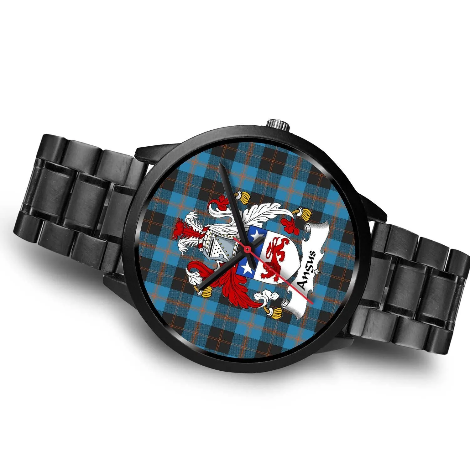 Angus Ancient Clan Badge Tartan Black Watch