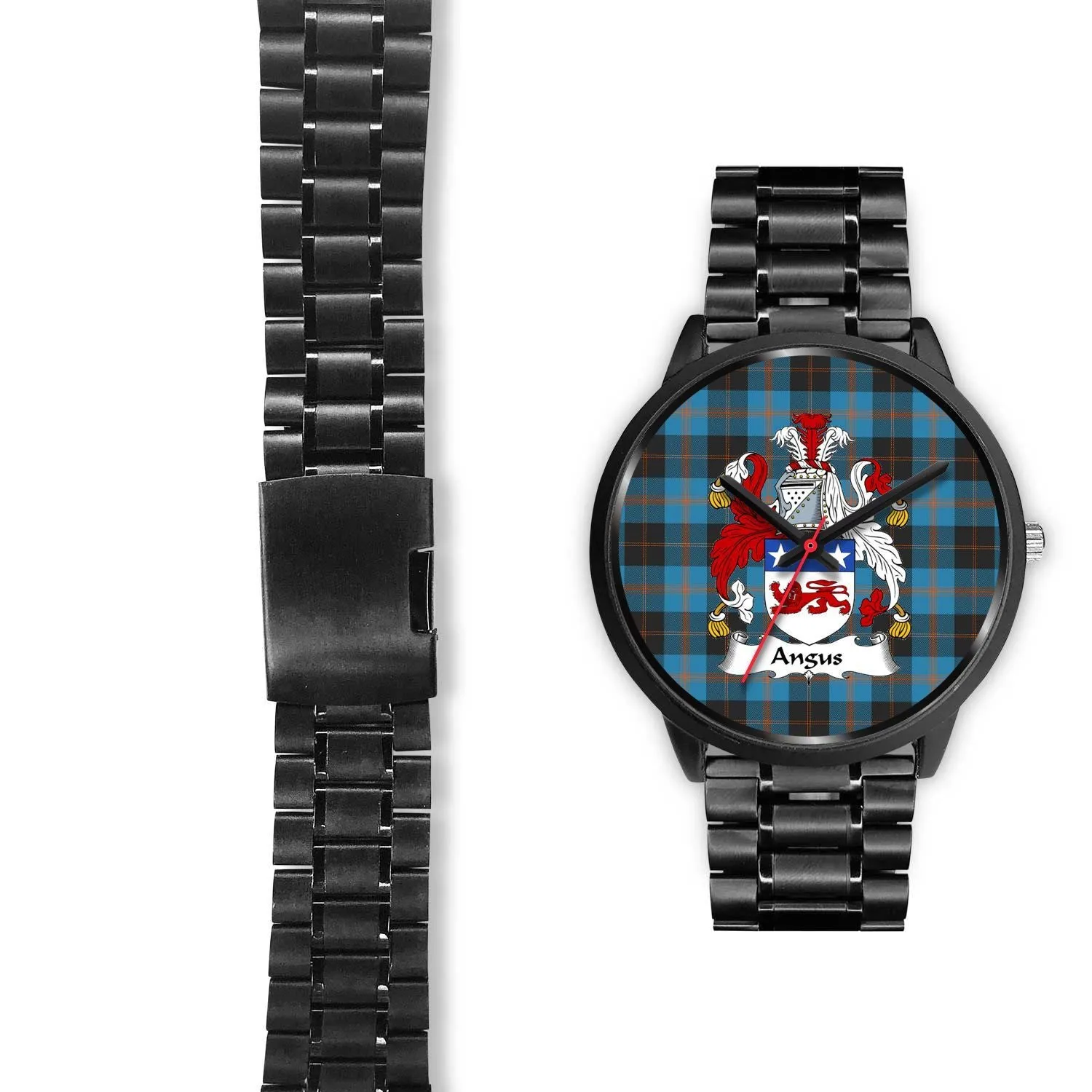 Angus Ancient Clan Badge Tartan Black Watch