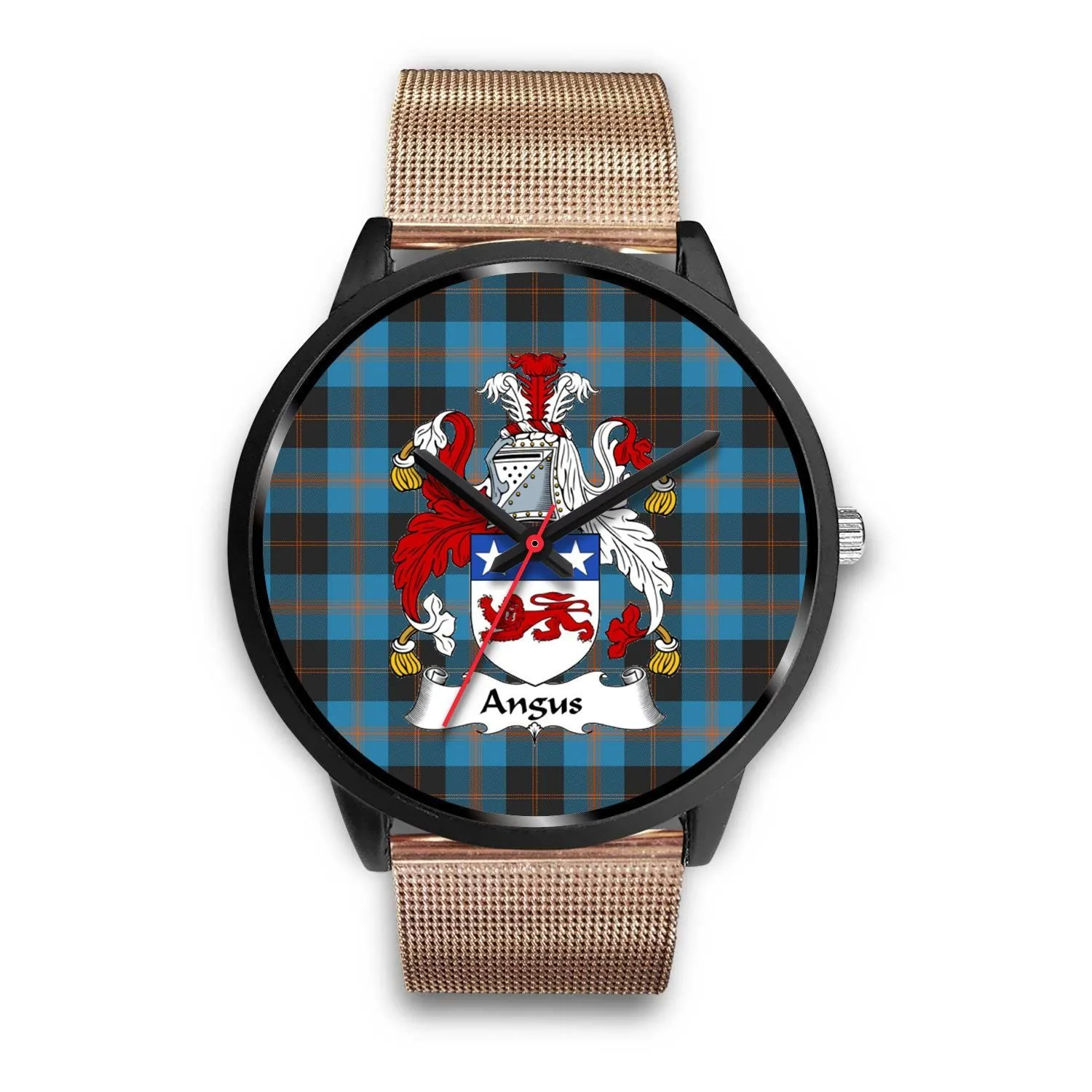 Angus Ancient Clan Badge Tartan Black Watch