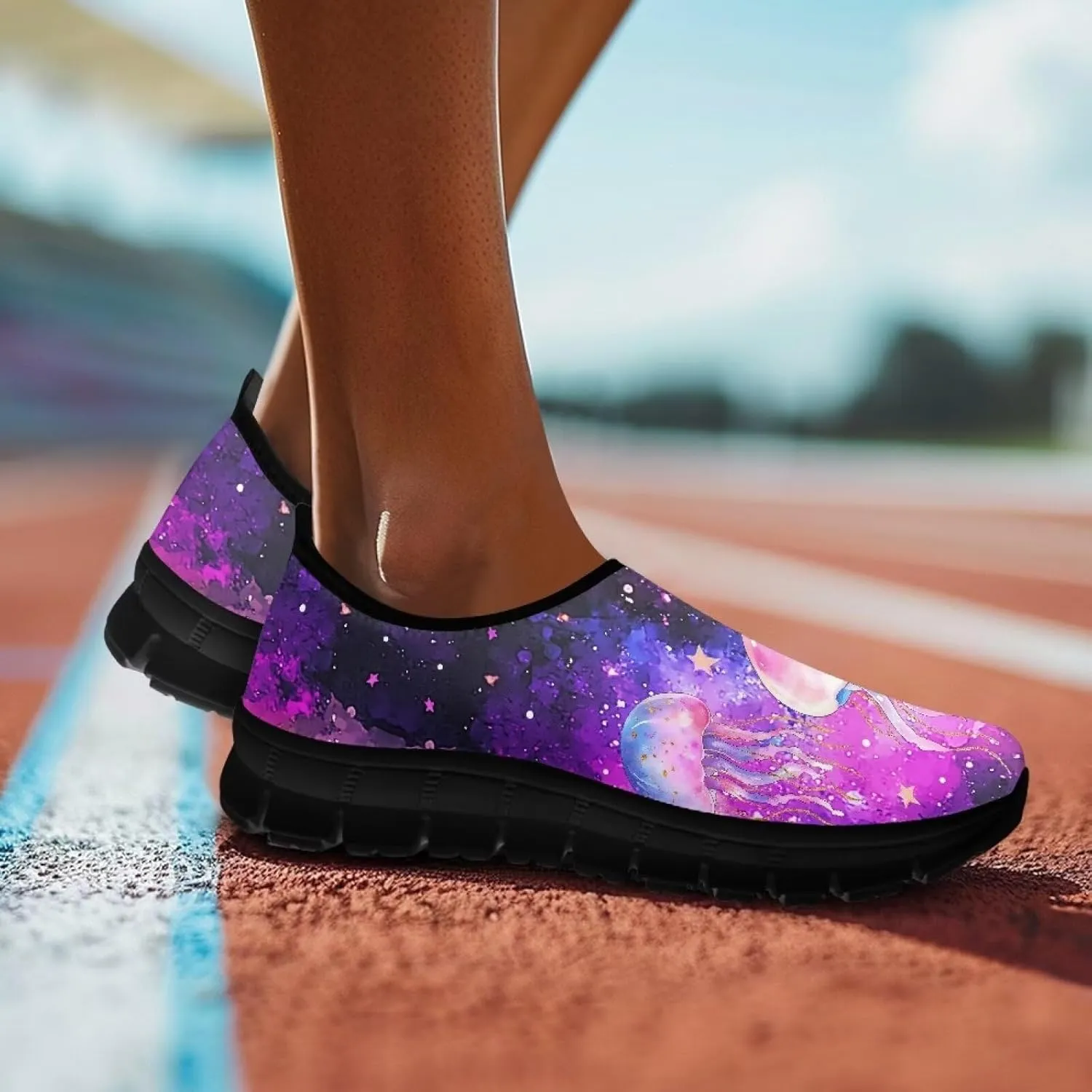 Animal Sneakers for Women Low-Top Cozy Casual Hands Free Non-Slip Sneakers Slip On Lightweight Walking Shoes for Teen Girls US 5.5-11.5