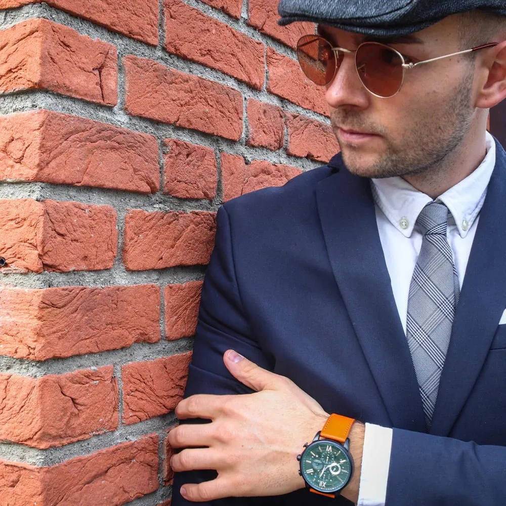 Aries Gold Belfast Moon Leather G 7013 RG-BURG Watch