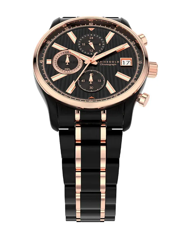 Aries Gold Champion 7020 G 020 BKRG-BKRG Watch