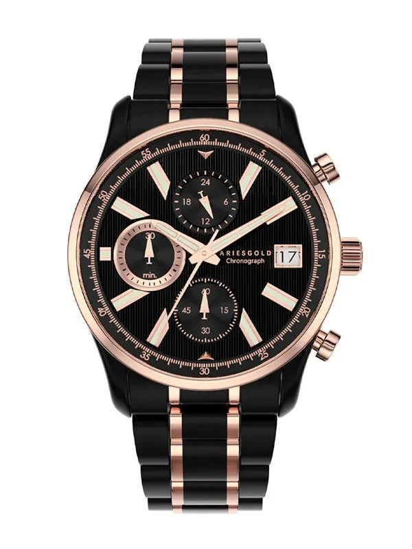 Aries Gold Champion 7020 G 020 BKRG-BKRG Watch