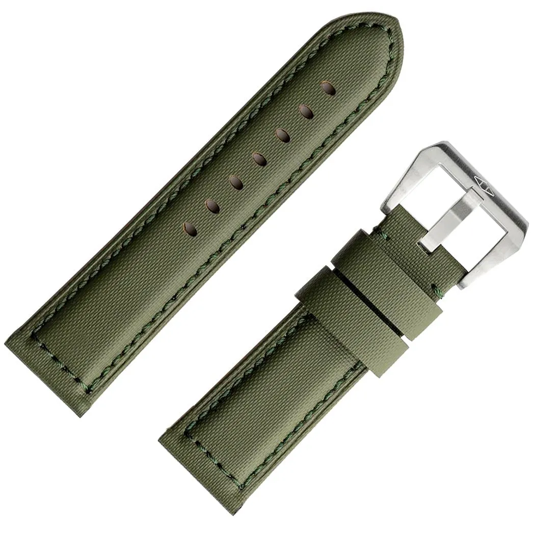 Artem PAM-Style Green Sailcloth Watch Strap