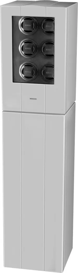 Benson Watch Winder Tower 6.17.W White