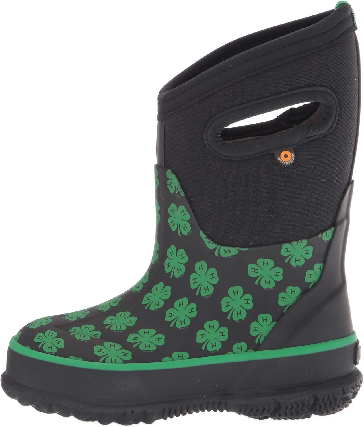 Bogs Kids Classic Flower Stripes Winter Snow Boot