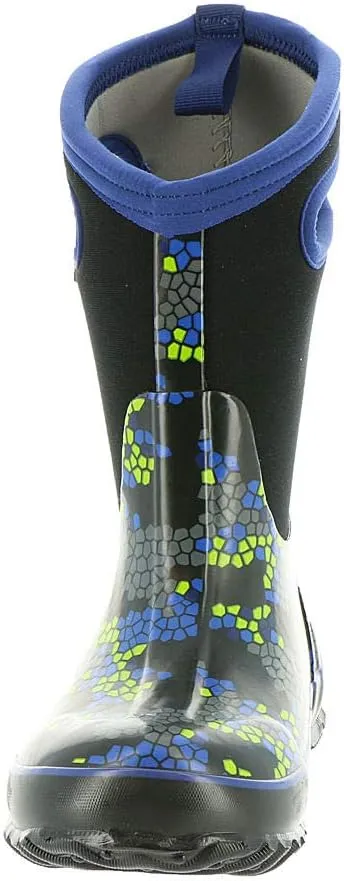 Bogs Kids Classic Flower Stripes Winter Snow Boot