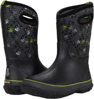 Bogs Kids Classic Flower Stripes Winter Snow Boot