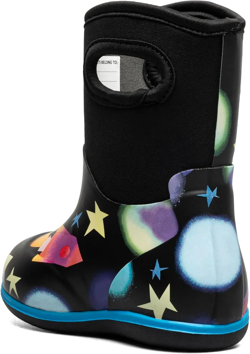 BOGS Unisex-Child Classic-Dreamcore Space (Toddler) Rain Boot
