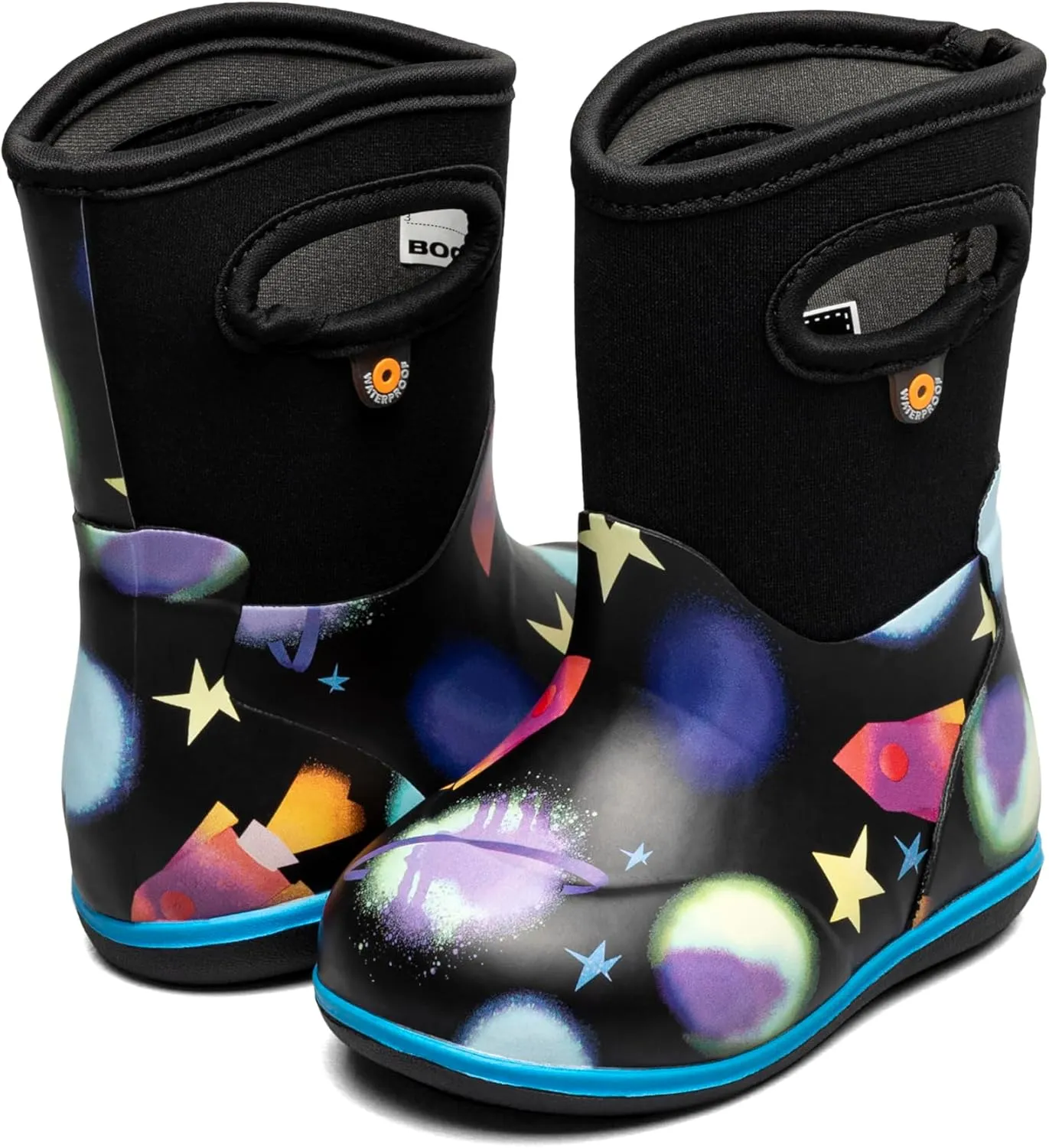 BOGS Unisex-Child Classic-Dreamcore Space (Toddler) Rain Boot