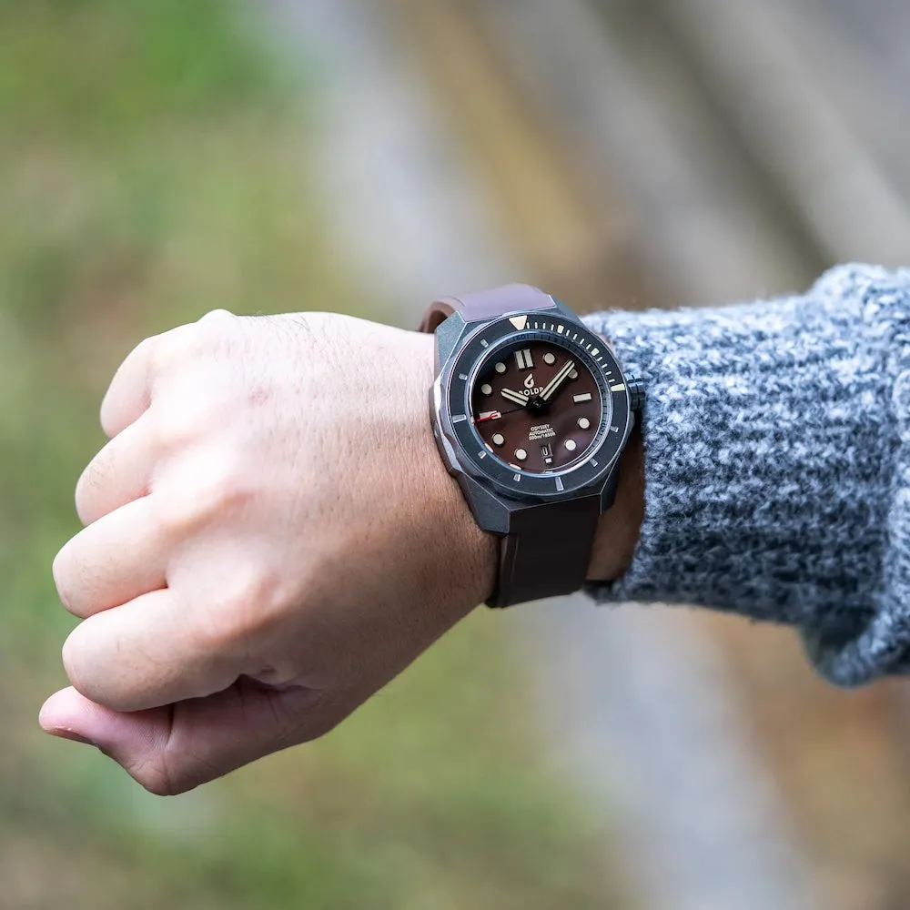 Boldr Watch Regatta Odyssey OG Coral Brown 2.0 D