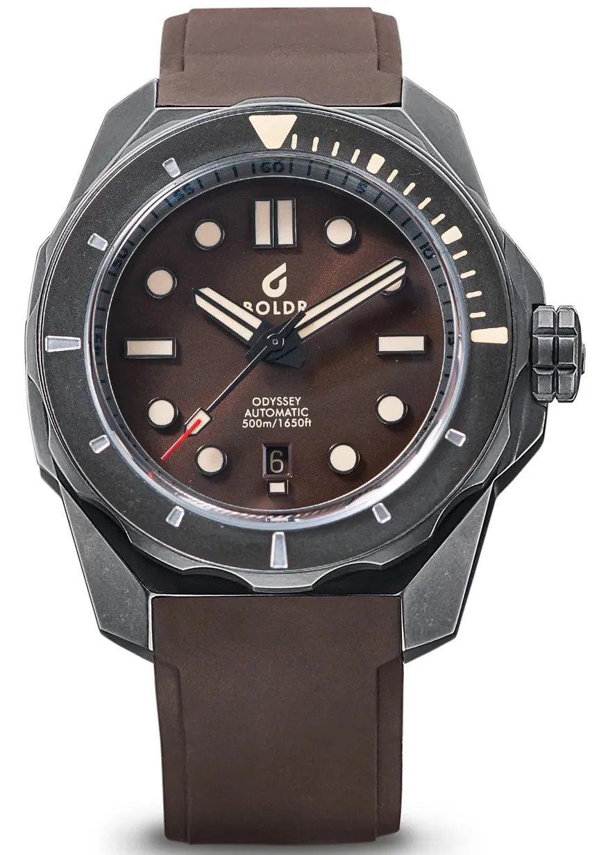 Boldr Watch Regatta Odyssey OG Coral Brown 2.0 D