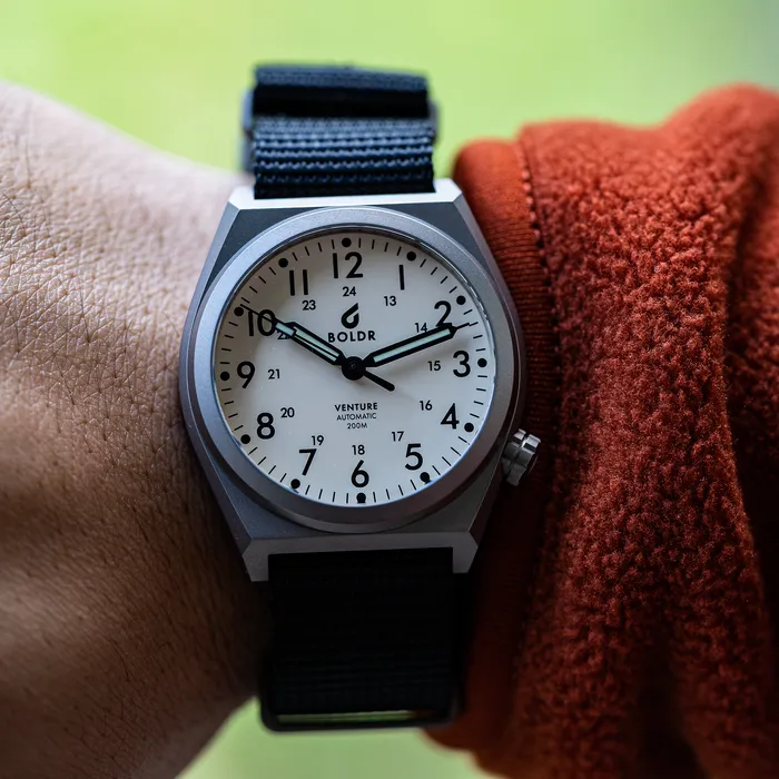 Boldr Watch Venture Ivory White