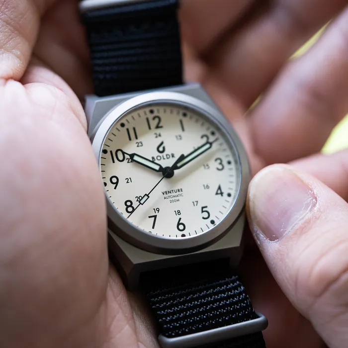 Boldr Watch Venture Ivory White
