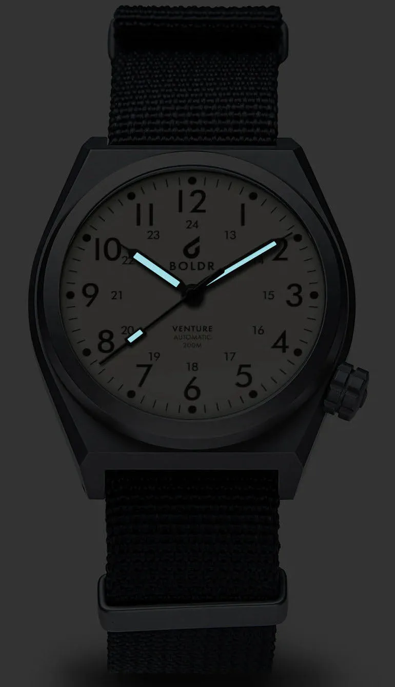Boldr Watch Venture Ivory White