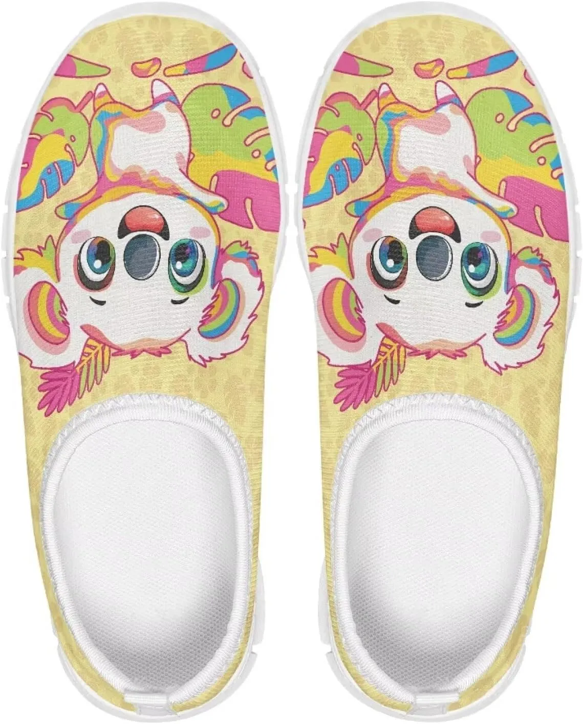 Boys Girls Soft Slip On Loafers Lightweight Casual Walking Shoes Non Slip Athletic Sneaker for Little Big Kids White Sole Size 11-15