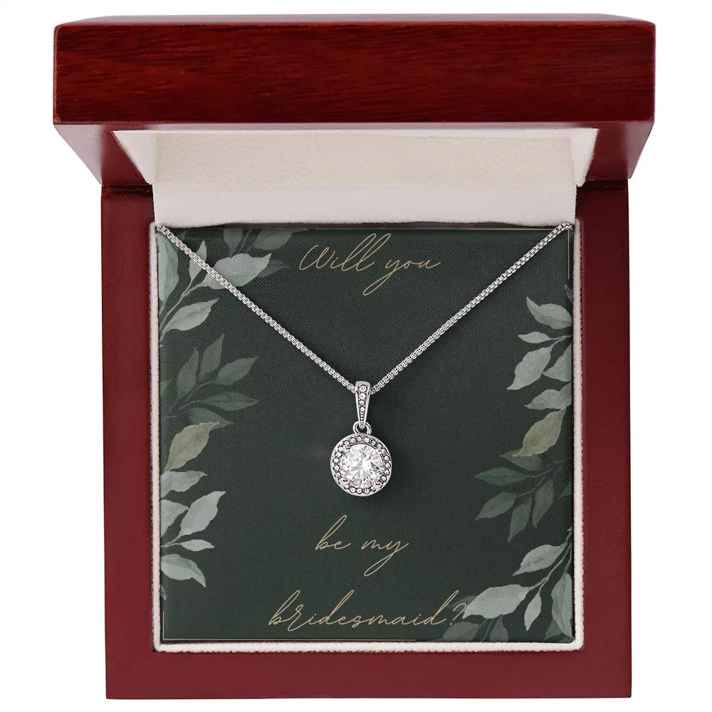 Bridesmaid Gifts Necklace Will you be my Bridesmaid Jewelry Gift