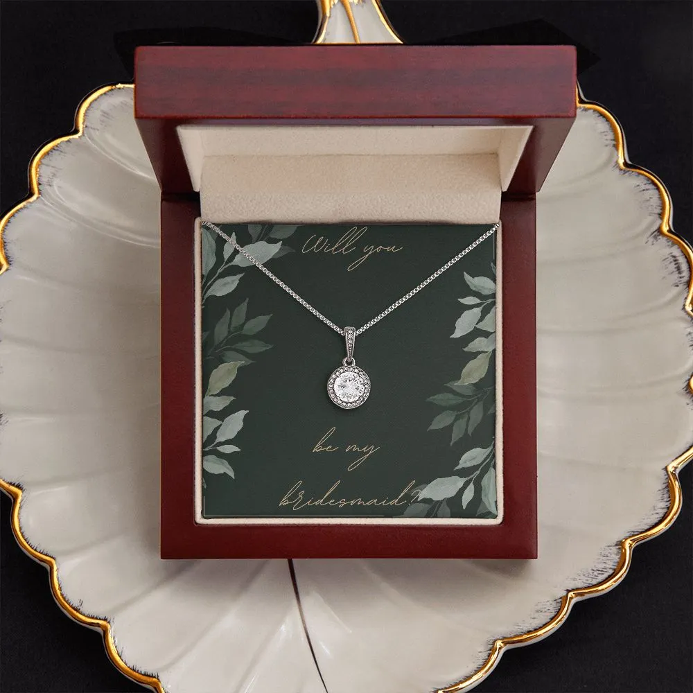 Bridesmaid Gifts Necklace Will you be my Bridesmaid Jewelry Gift