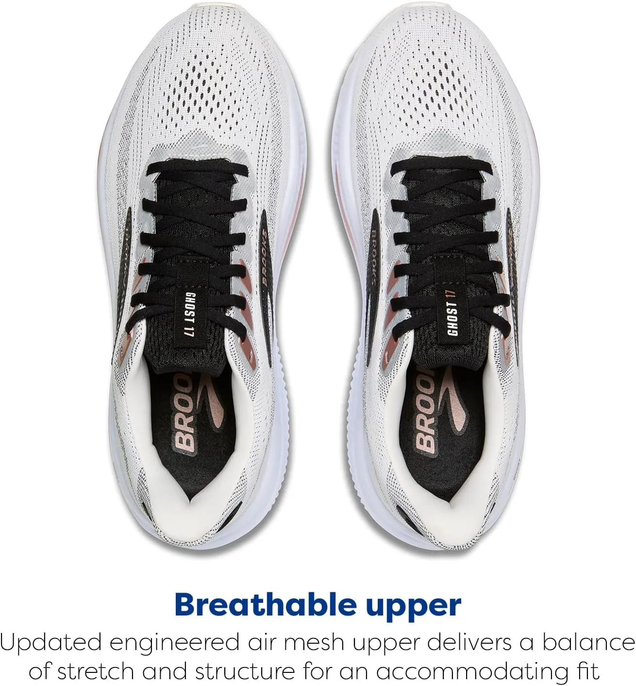 Brooks Womens Ghost 17 Neutral Running Shoe