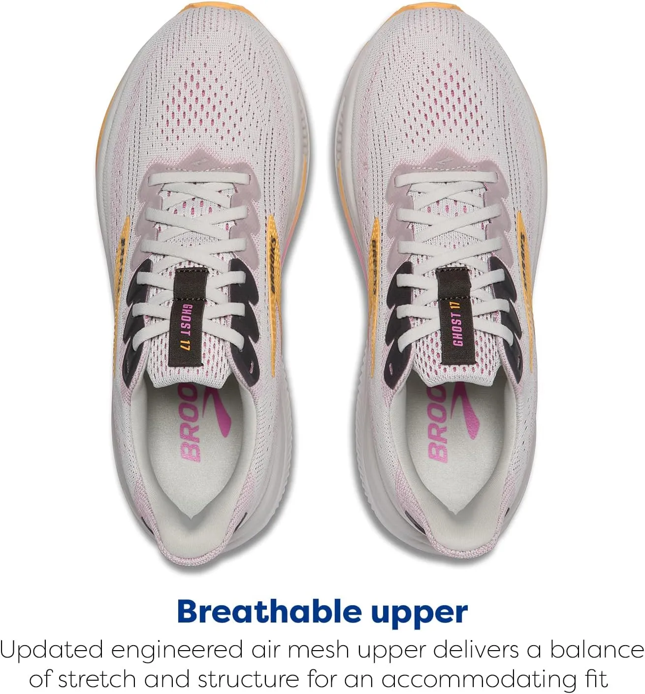 Brooks Womens Ghost 17 Neutral Running Shoe