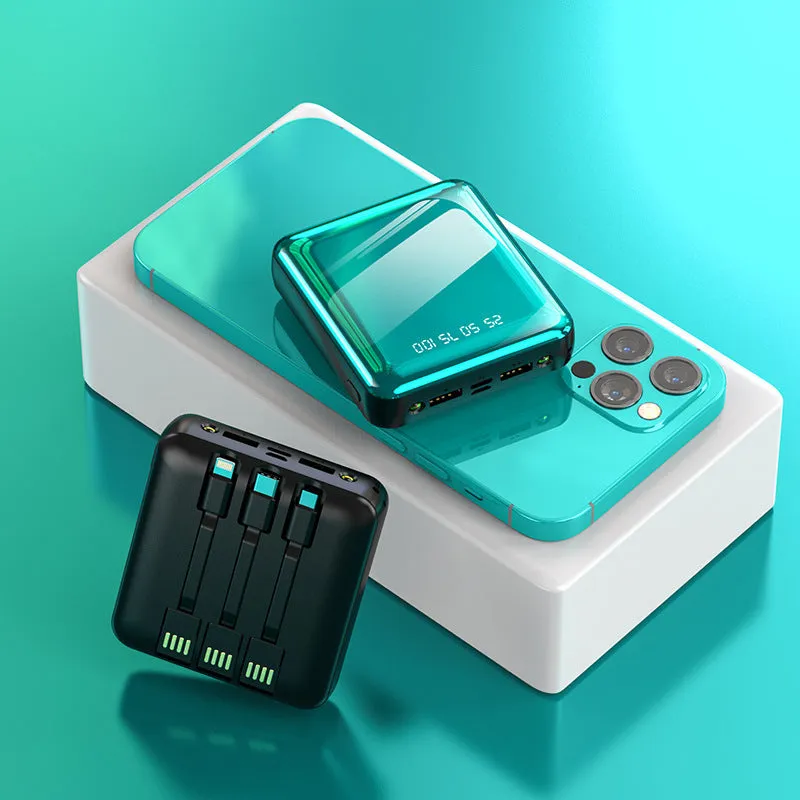 Built in cable Mini Power Bank