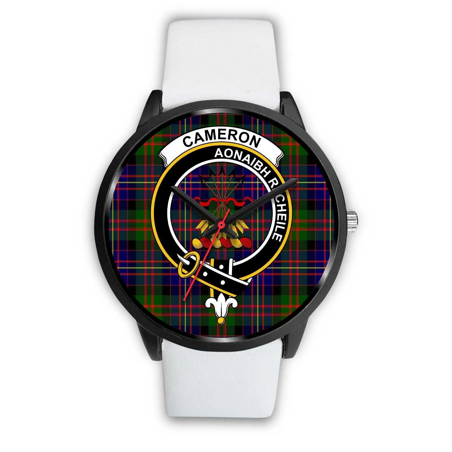Cameron Clan Badge Tartan Black Watch
