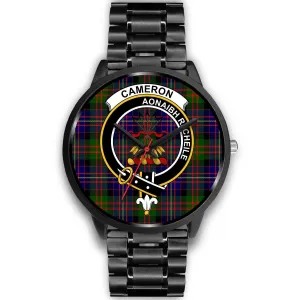Cameron Clan Badge Tartan Black Watch