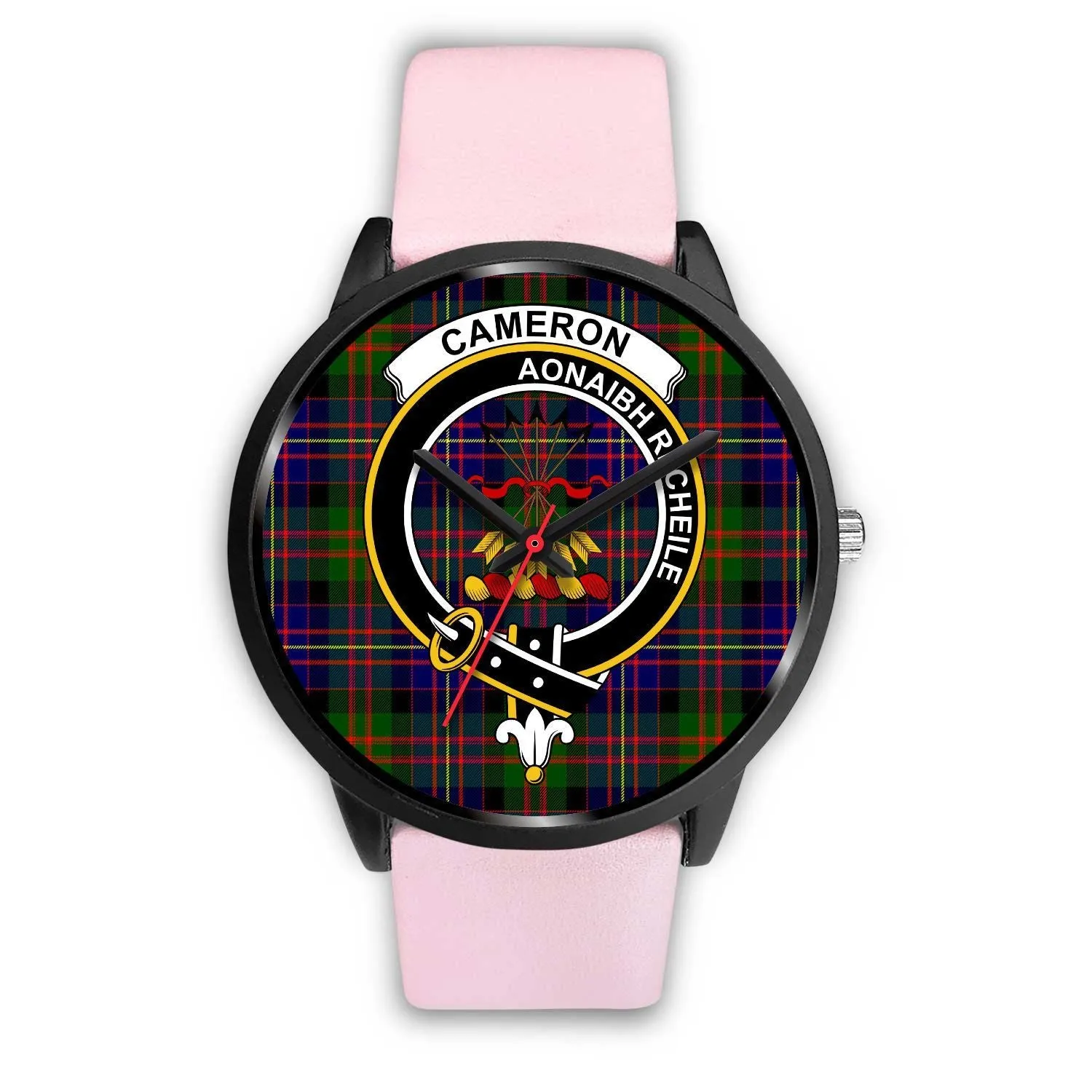 Cameron Clan Badge Tartan Black Watch