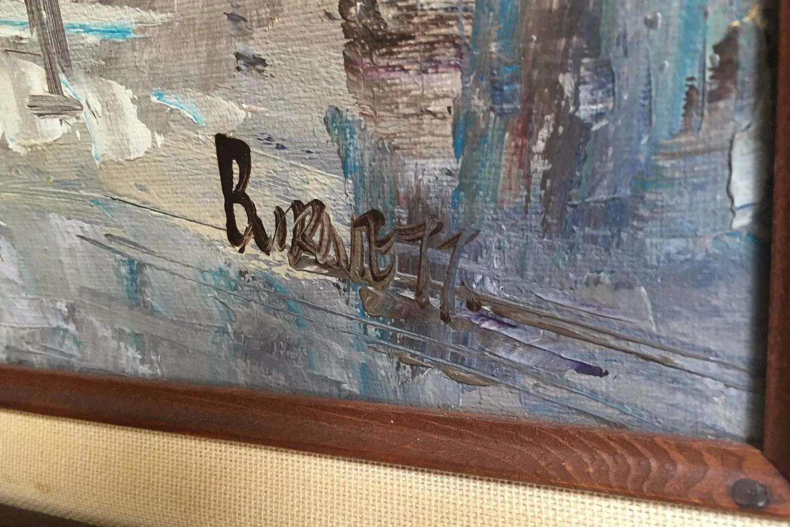 Caroline Burnett, "Triumphal Arch" Paris, Signed Original Oil Painting- $2K Apr Value*