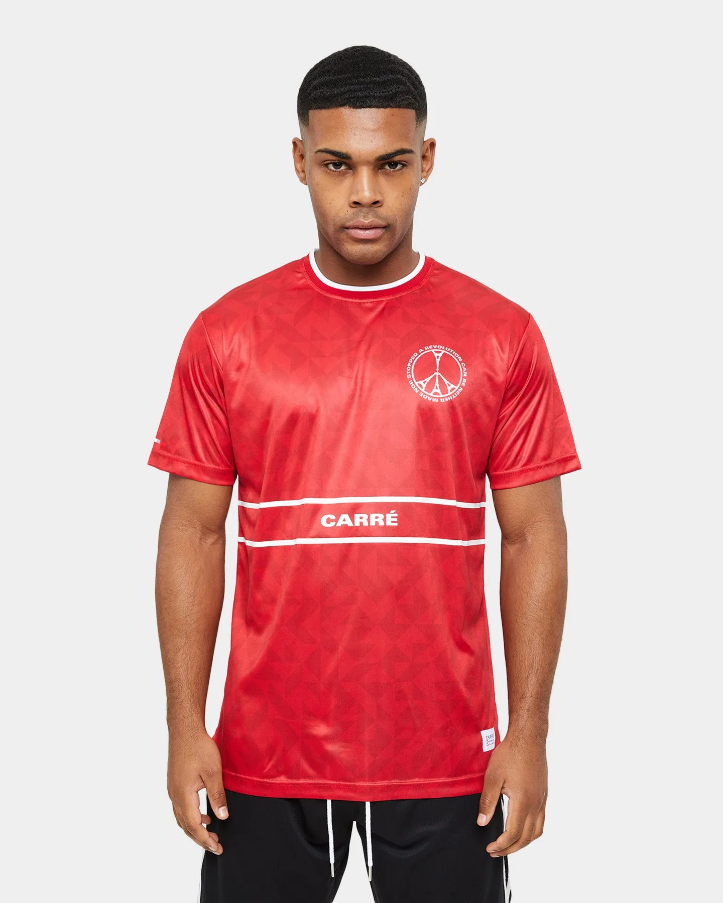 Carre Precision Jersey T-Shirt Red
