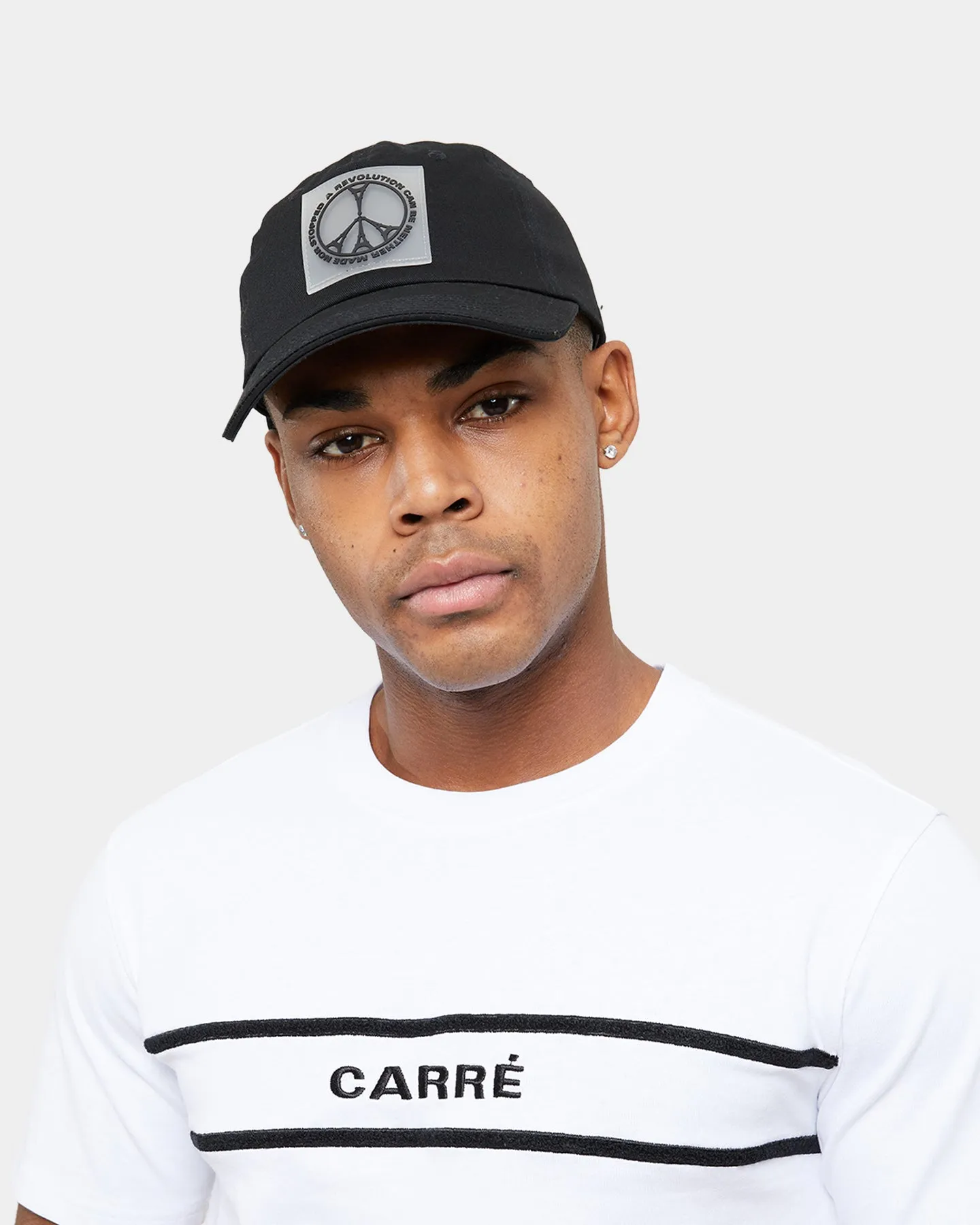 Carre Precision Zip Droptail T-Shirt White
